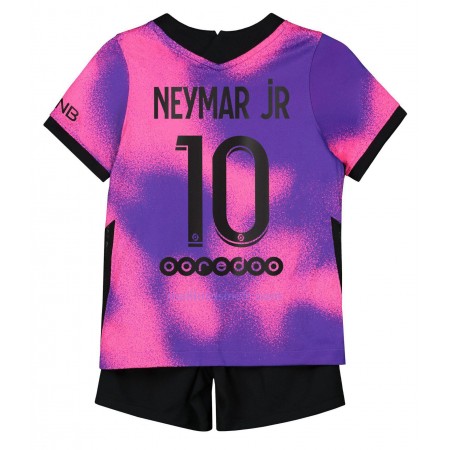 Maillot de Foot Paris Saint-Germain Neymar Jr 10 Quatrième Jordan 2021 - Enfant